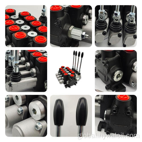 Sectional Control Spool Valve PC100 4 Spool Hydraulic Sectional Directional Control Valve Manufactory